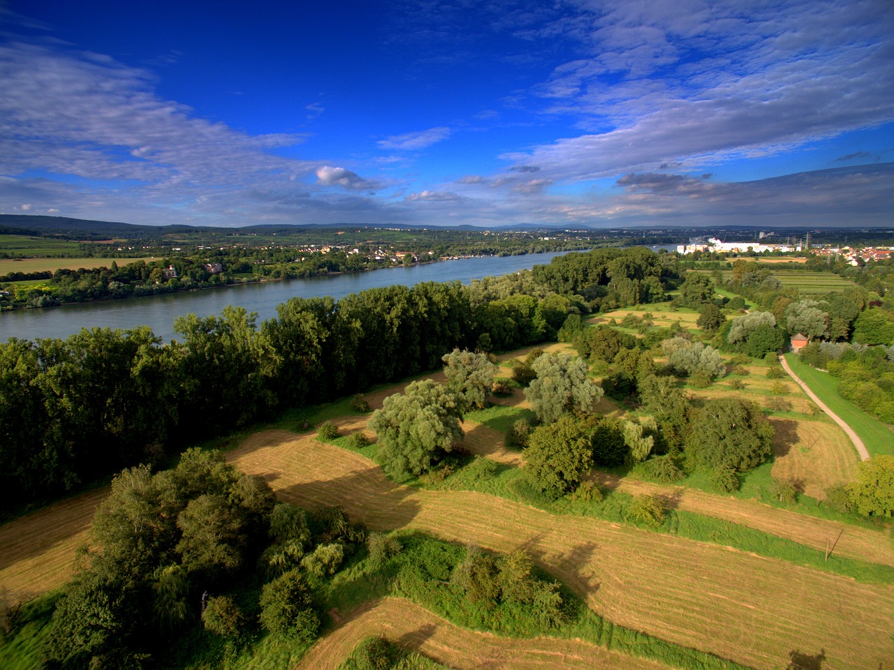 La photo aérienne par ballon